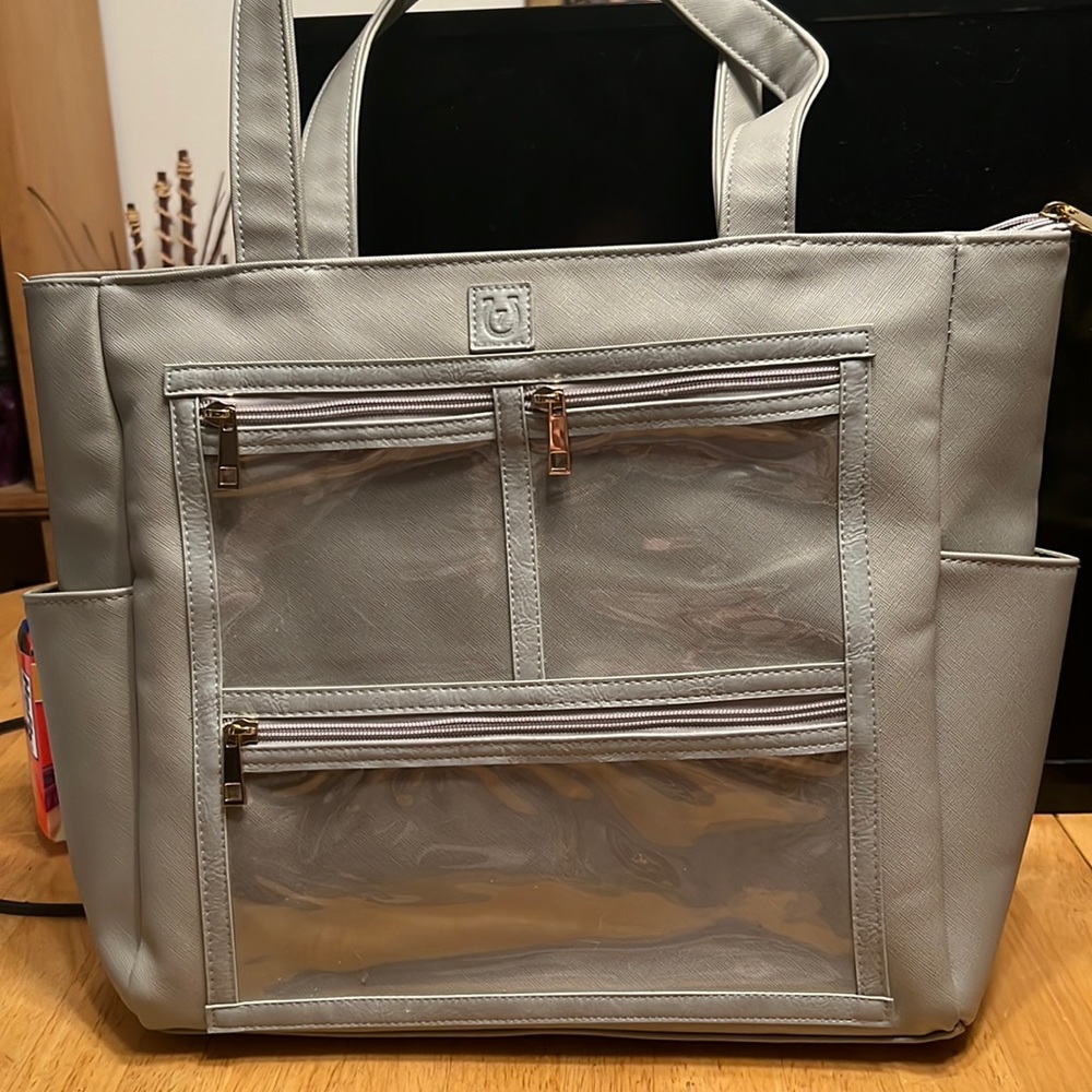 Lucky 7 Bag Gray NWOT